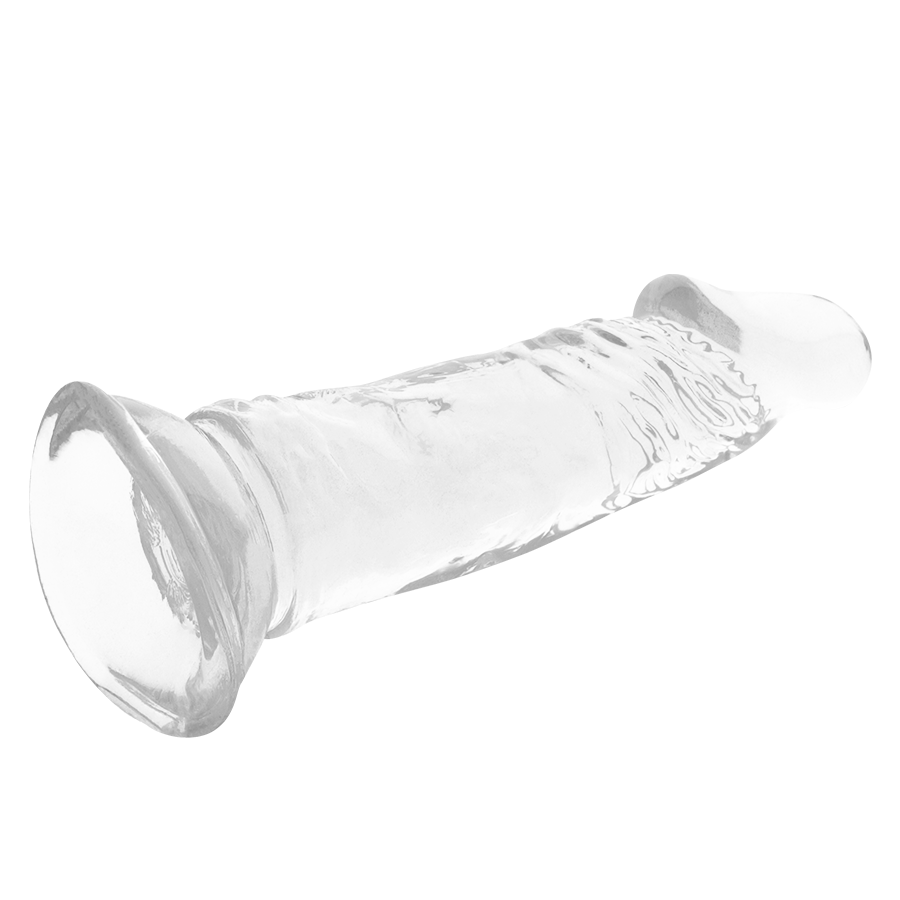Gode Réaliste Transparent Clear Ventouse 16,5 cm - X Ray