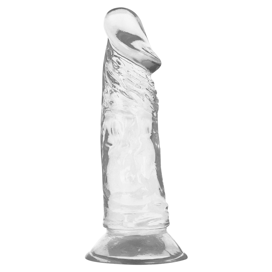 Gode Réaliste Transparent Clear Ventouse 16,5 cm - X Ray