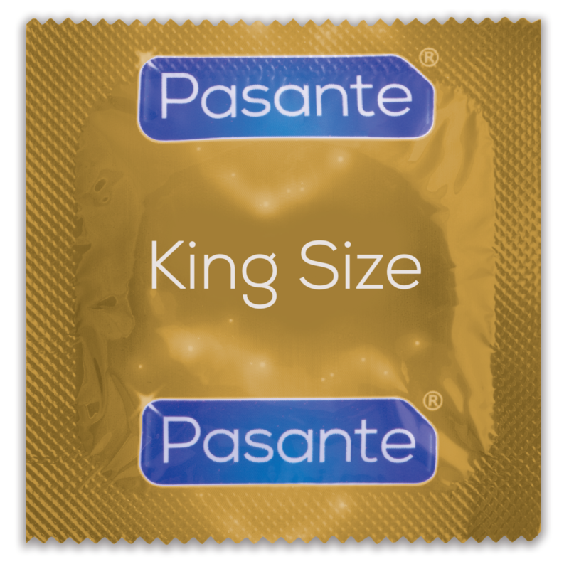 Préservatifs King Size Grande Taille Latex Lubrifiés - Pasante