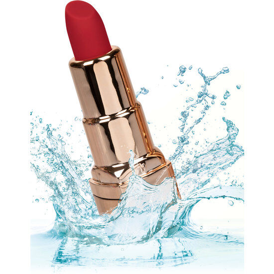 Mini Vibromasseur Rouge à Lèvres Hide & Play Bad Bitch Discret - Calexotics