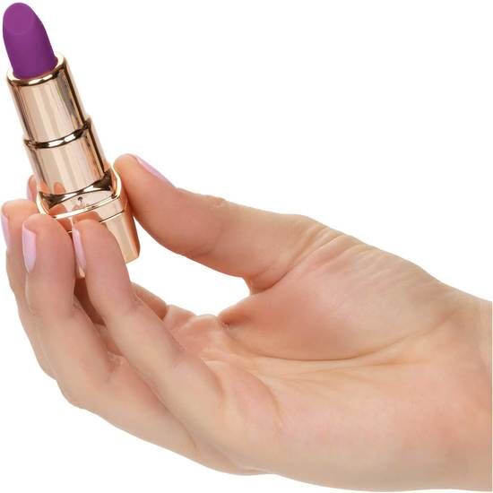Mini Vibromasseur Rouge à Lèvres Hide & Play Bad Bitch Discret - Calexotics