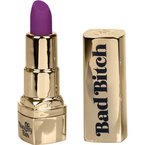 Mini Vibromasseur Rouge à Lèvres Hide & Play Bad Bitch Discret - Calexotics