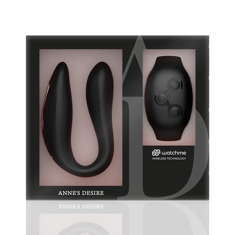 Vibromasseur Couple Dual Pleasure Montre Watchme 2 Moteurs - Anne's Desire