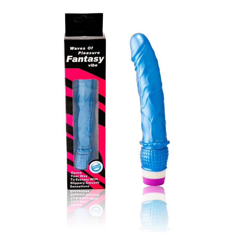 Gode Vibrant Réaliste Vagues de Plaisir - Multivitesse PVC - Baile