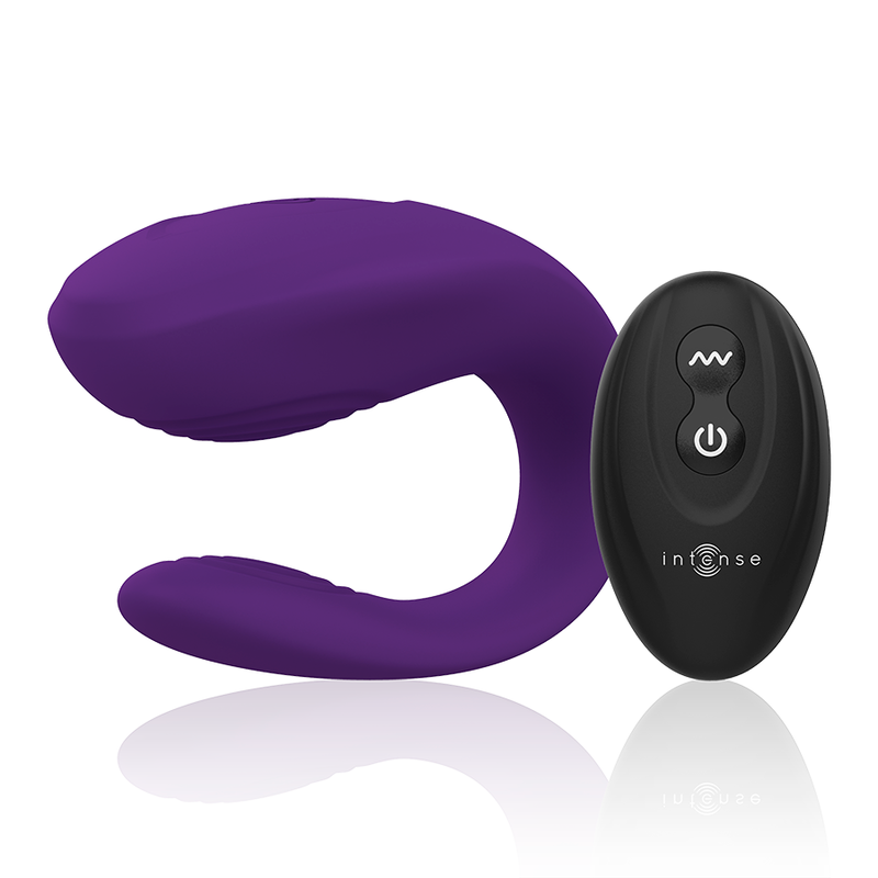 Vibromasseur Couple Bruno Télécommandé - Double Moteur - Intense