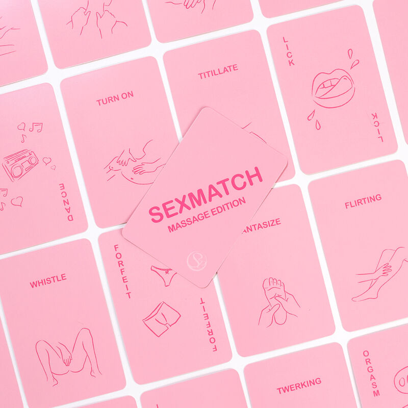 Jeu Coquin Sexmatch Édition Massage Cartes Couple Sensuel - SecretPlay