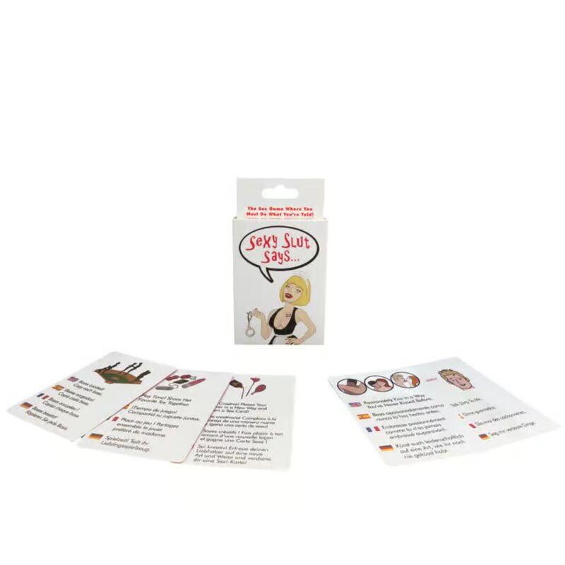 Jeu de Cartes Coquin pour Couple 52 Cartes Actions Sexuelles - Kheper Games