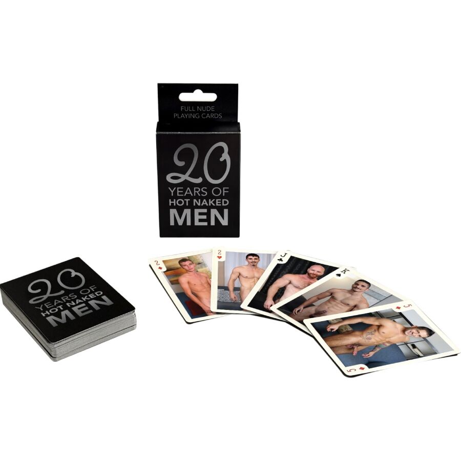 Jeu de Cartes Poker Hommes Nus Artistiques 54 Cartes - Kheper Games