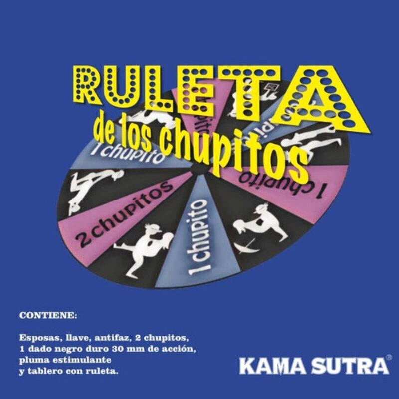 Jeu de Roulette Kamasutra Coffret Complet pour Couples - Diablo Picante
