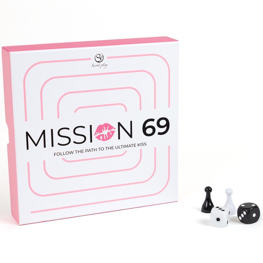 Jeu de Société Coquin Mission 69 pour Couples 69 Défis Érotiques - Secretplay