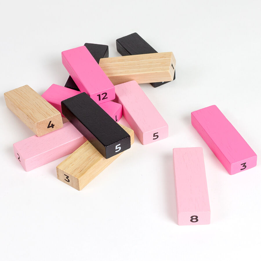 Jeu de Société Coquin Tour du Sexe 48 Pièces en Bois 2 Modes - Secretplay