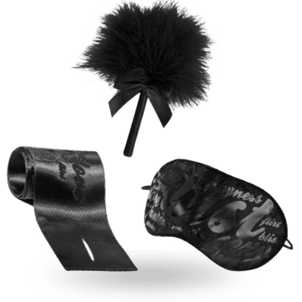 Kit BDSM Instruments de Plaisir - Satin et Vibrations - Bijoux Indiscrets