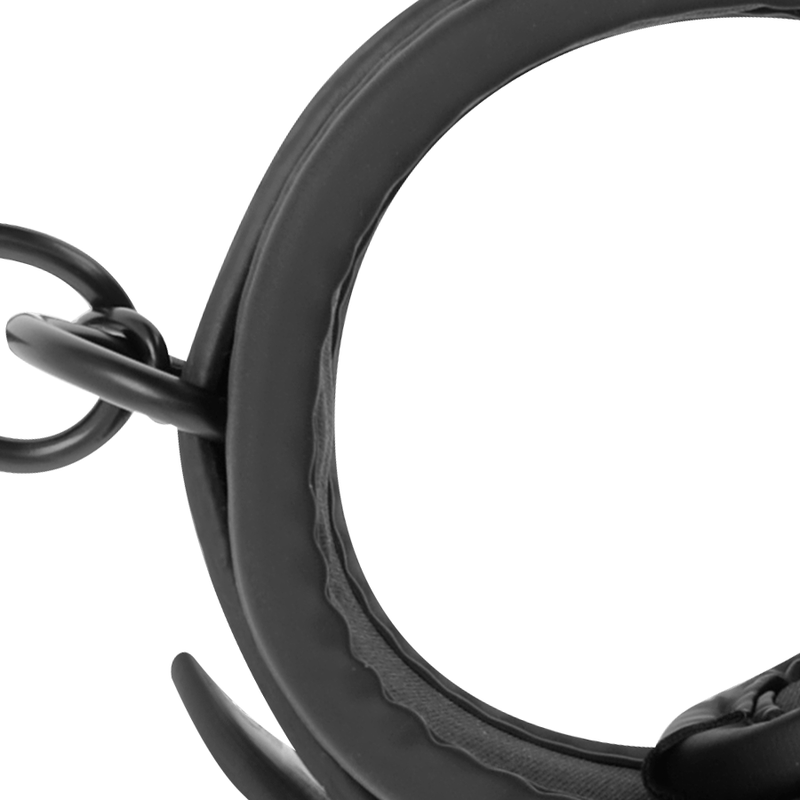 Kit Contention Position Maître 4 Menottes Néoprène Cuir Vegan - Fetish Submissive
