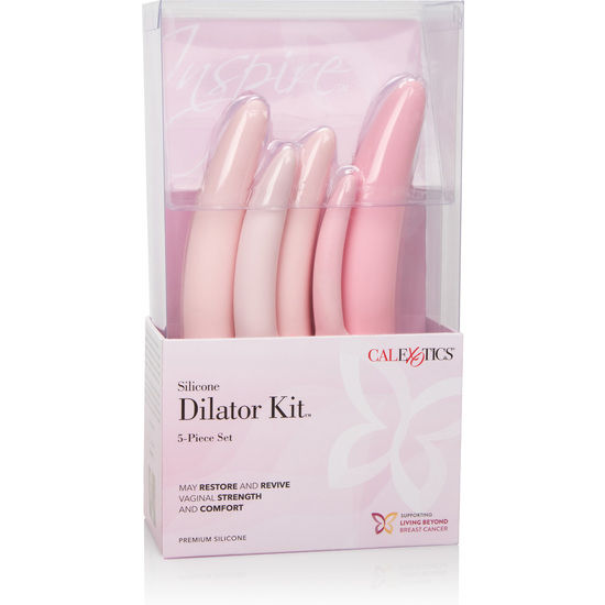 Kit Dilatateurs Vaginaux Inspire 5 Tailles Progressives Silicone - CalExotics