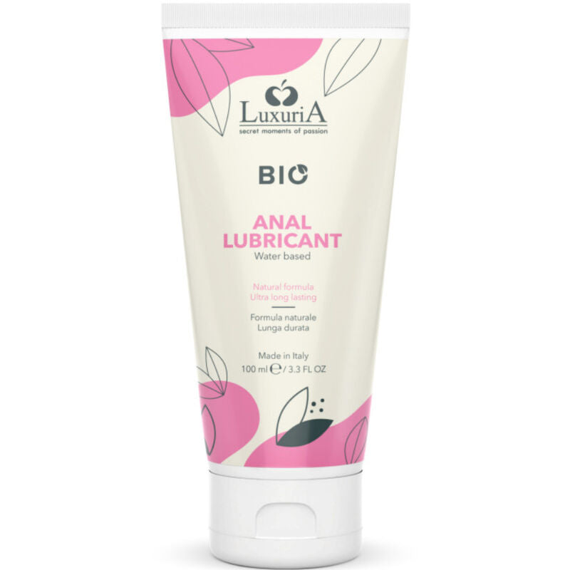 Lubrifiant Anal Bio Base Eau Luxuria Extraits Naturels - Intimateline