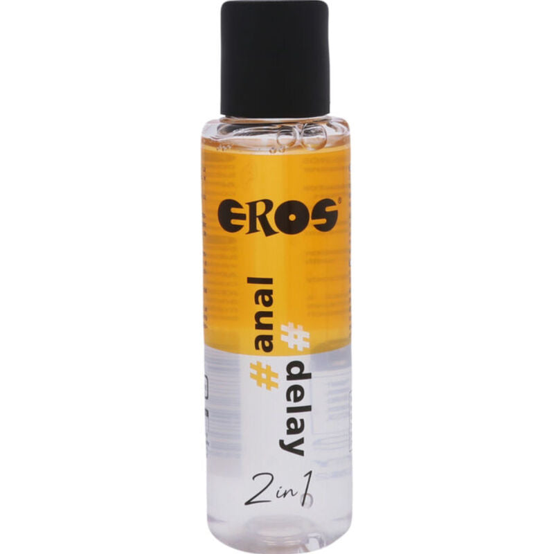 Lubrifiant Anal Effet Retardant Base Eau 2-en-1 100 ml - Eros