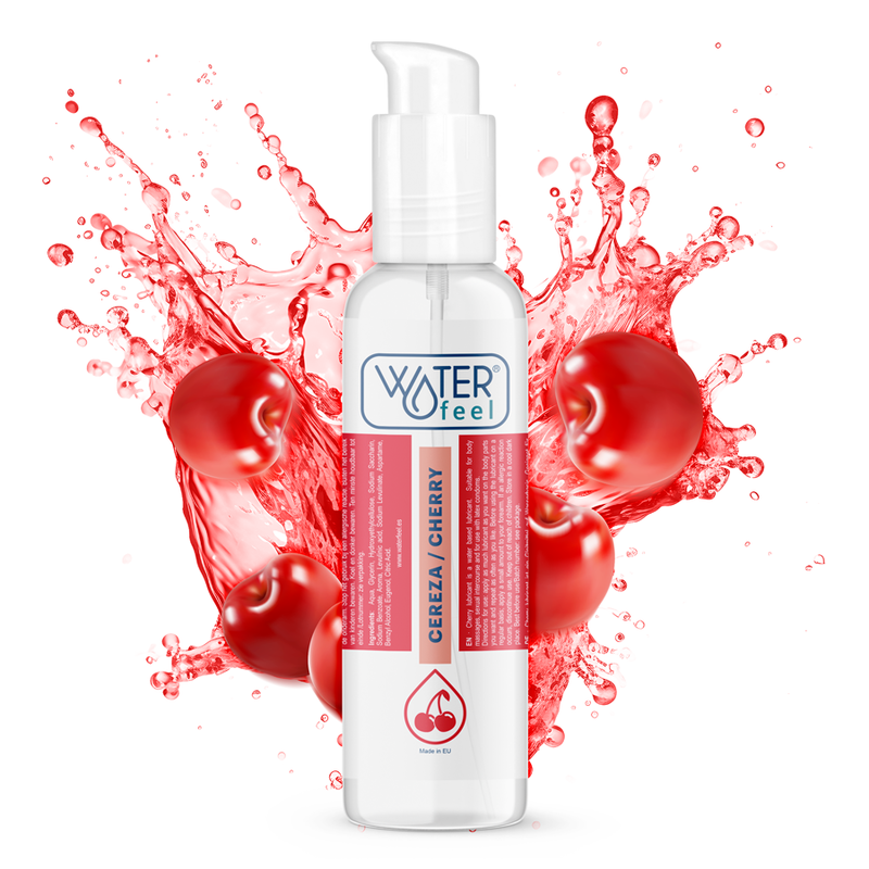 Lubrifiant Aromatisé Base Eau Fraise ou Passion 175 ml - Waterfeel