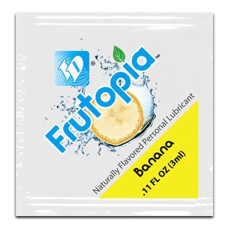 Lubrifiant Aromatisé Frutopia Base Eau Vegan Échantillon 4 ml - Id Lubricants
