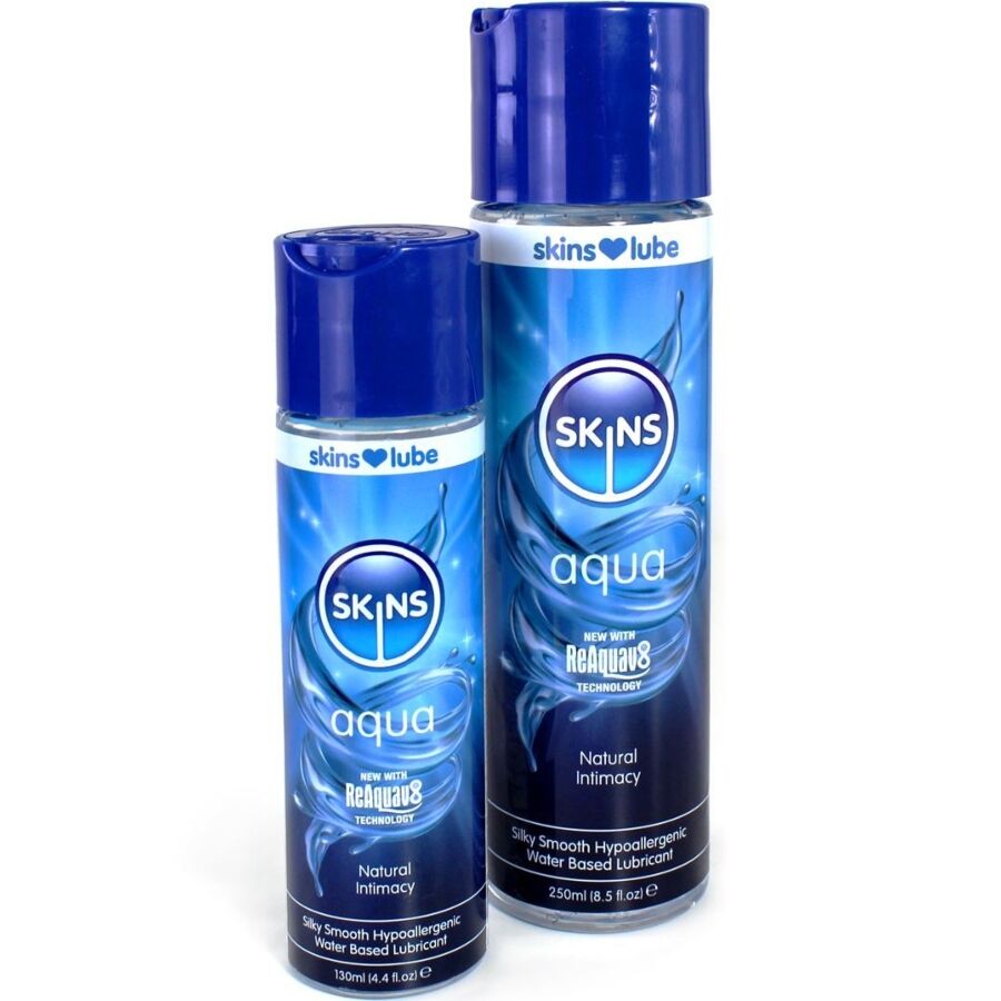 Lubrifiant Base Eau Aqua Soyeux Sans Parfum - Skins