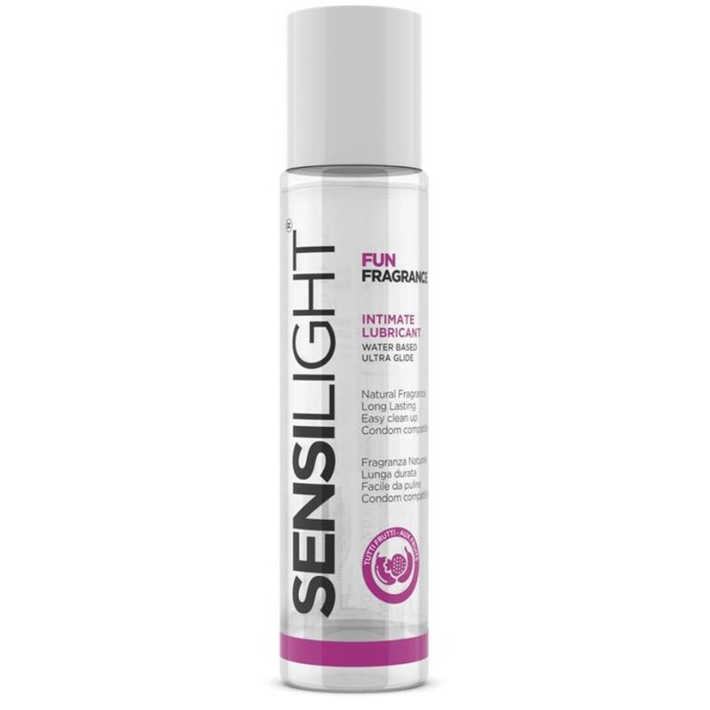Lubrifiant Base Eau Sensilight Aromatisé 6 Saveurs 60 ml - Intimateline