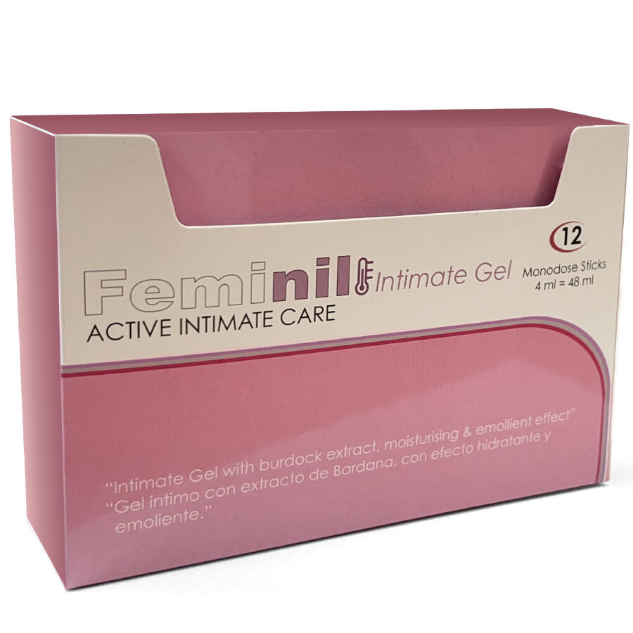 Lubrifiant Intime Effet Réchauffant Feminil Lube 10 Doses 5 ml - 500Cosmetics