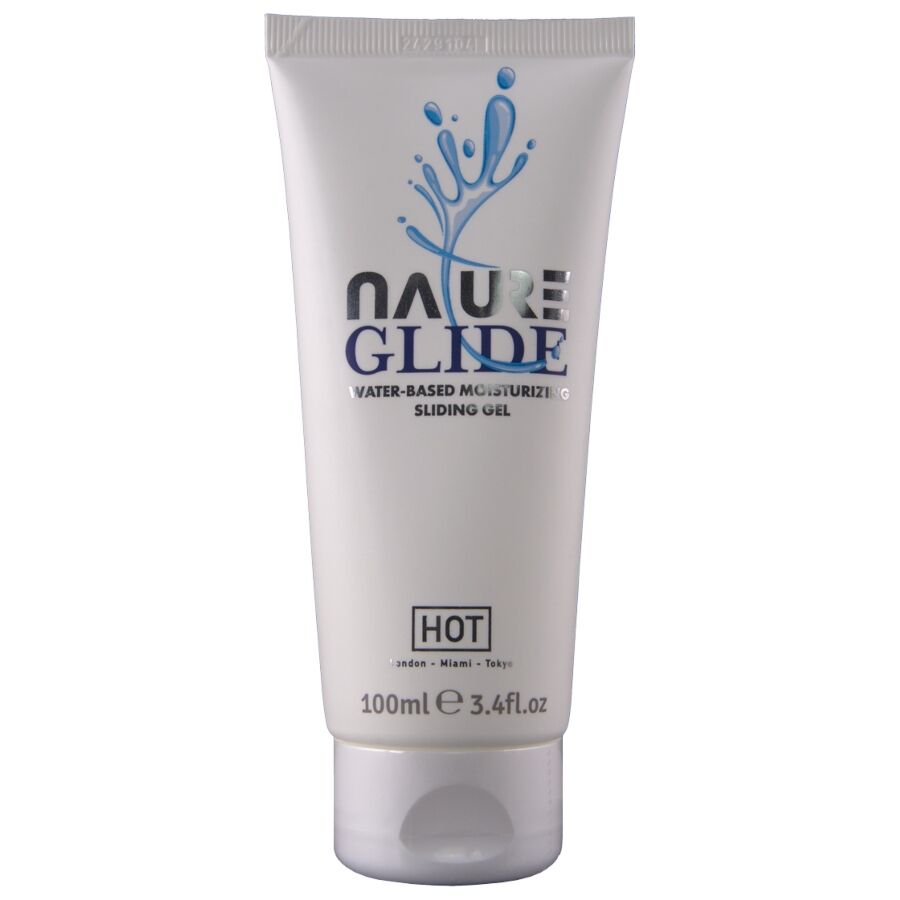 Lubrifiant Nature Glide Base Eau Longue Durée 100 ml - Hot