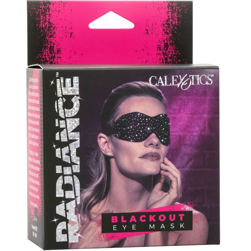 Masque Occultant Radiance Blackout Strass Doublure Douce - CalExotics