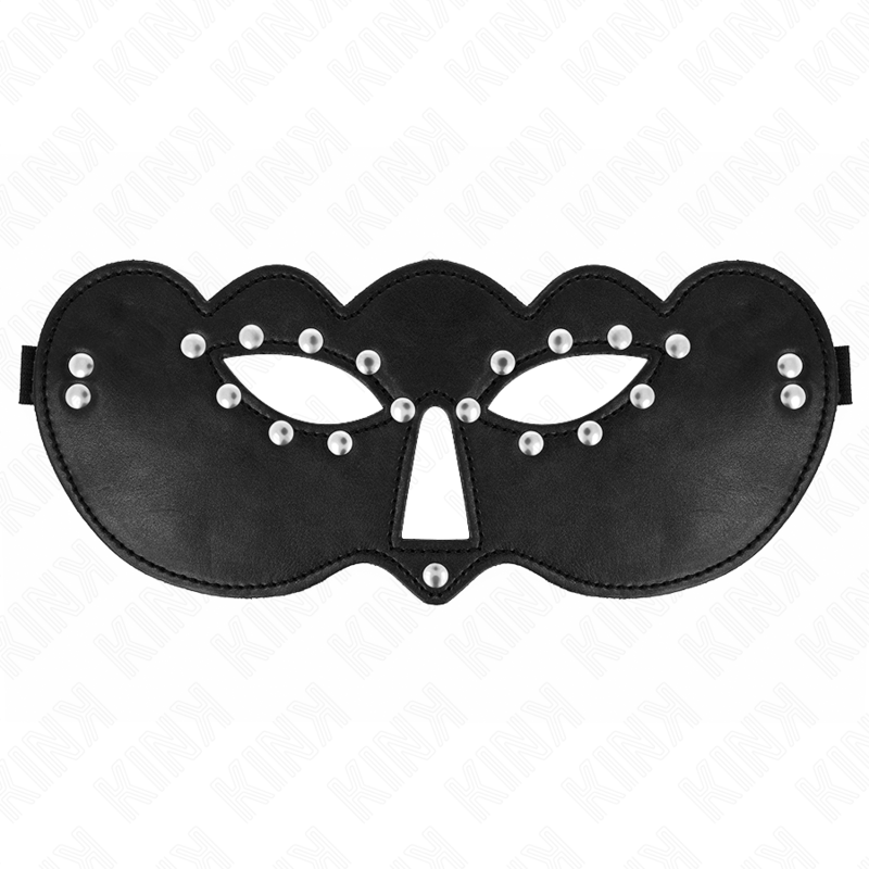 Masque pour les Yeux BDSM Modèle 1 Satin Réglable 27,5 x 12 cm - Kink