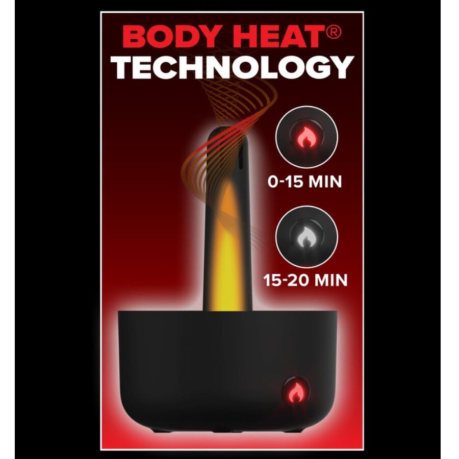 Masturbateur Automatique Milk Me Hotter Poussées Chaleur 10 Modes - PDX Elite