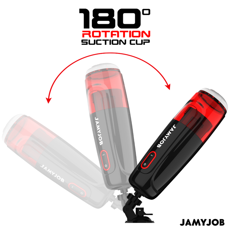 Masturbateur Automatique Storm Rotation et Poussée 10 Modes Rechargeable - Jamyjob