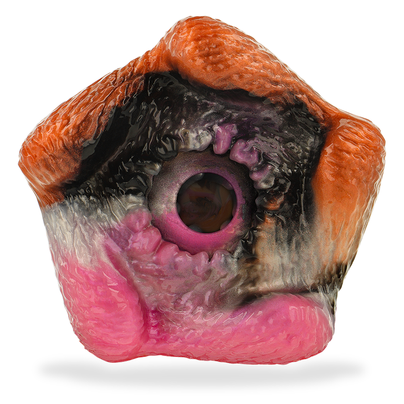 Masturbateur Bouche Telemus Cyclops Silicone Texturé 200 mm - Epic Cybersilicock