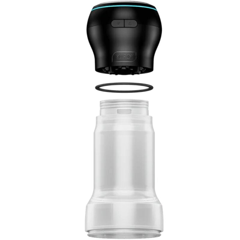 Masturbateur Combo Feel Pocket Stroker Crystal + Power Blow Aspiration - Kiiroo