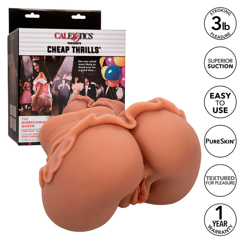 Masturbateur Double Entrée The Homecoming Queen Ultra-Réaliste Caramel - CalExotics