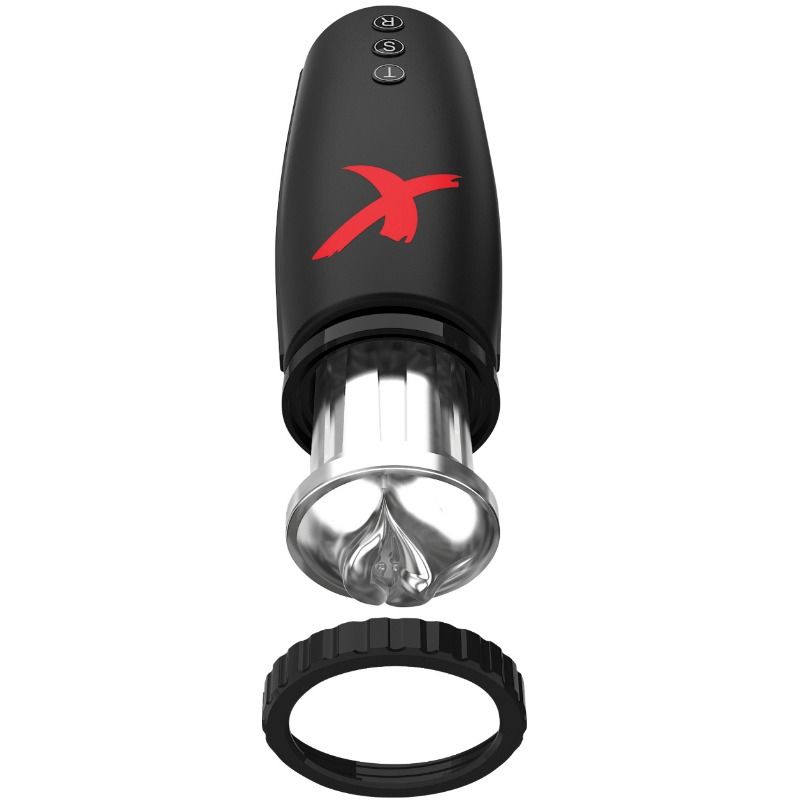 Masturbateur Mains Libres Moto-Bator Aspiration et Poussée Piston - PDX