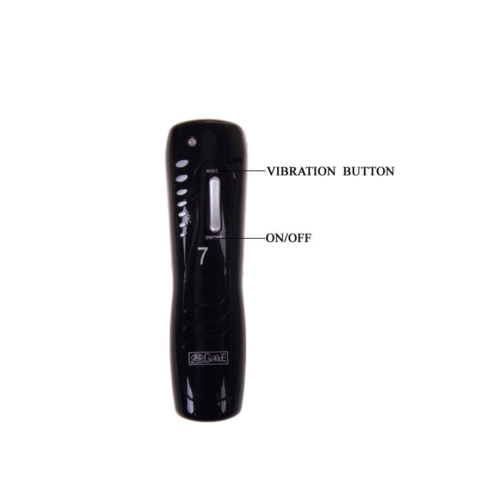 Masturbateur Masculin Vibrant Vagin Réaliste 7 Rythmes Cyberskin - Baile