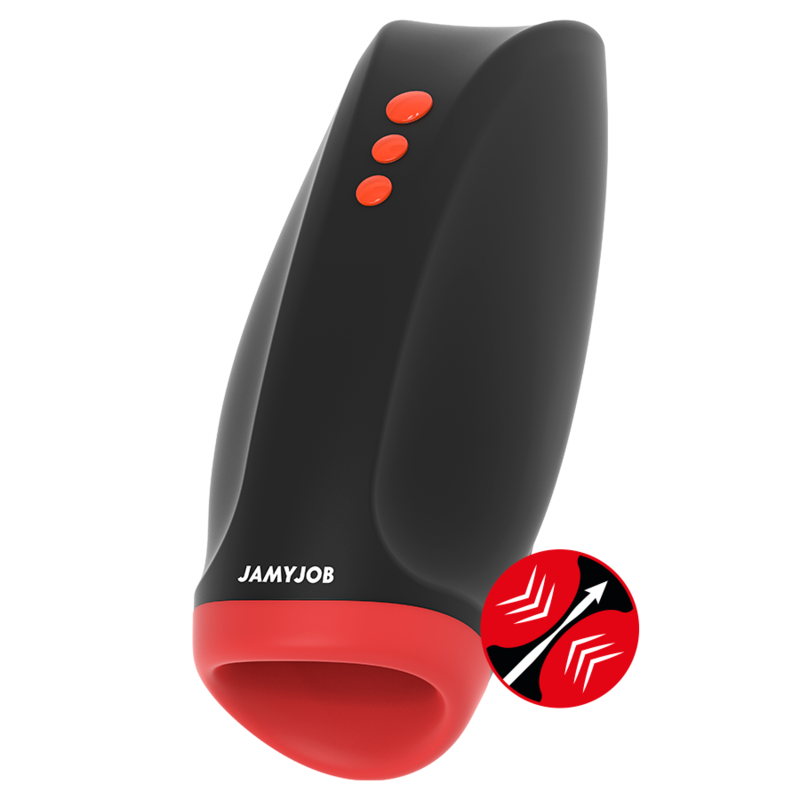 Masturbateur Novax Vibration et Compression 10 Modes Rechargeable - Jamyjob