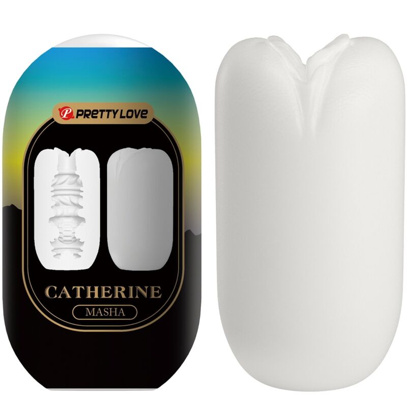 Masturbateur Oeuf Masha texturé Super Extensible - TPR - Pretty Love