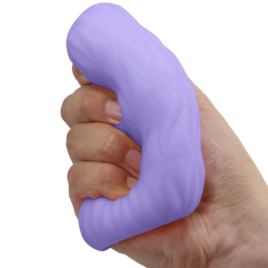 Masturbateur Oeuf Modèle 2 Gaine Nervurée Extensible - Pretty Love