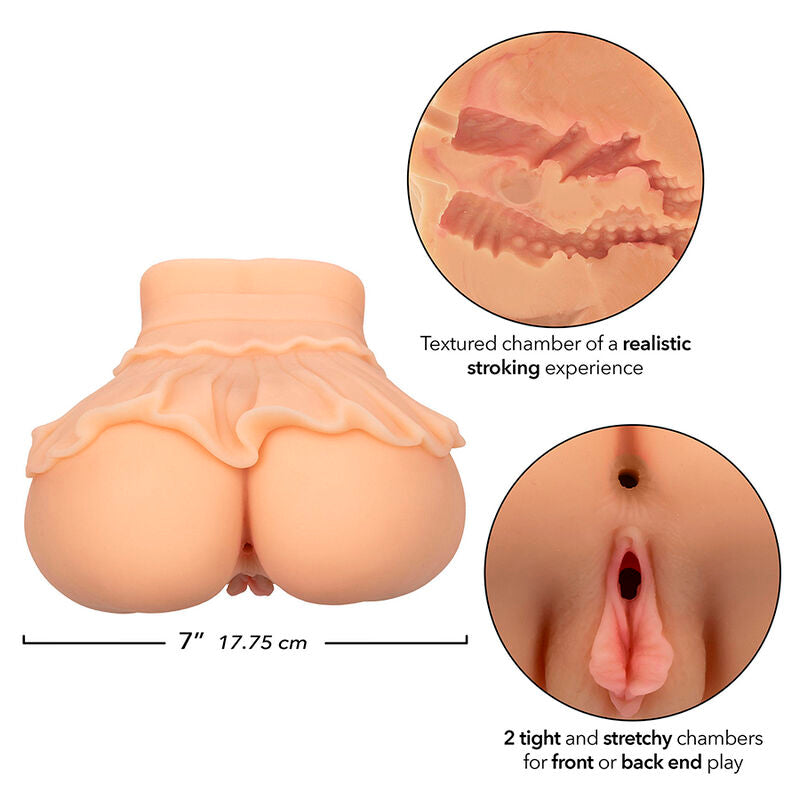 Masturbateur Réaliste Double Entrée The Peep Show Girl 1,4 kg - CalExotics