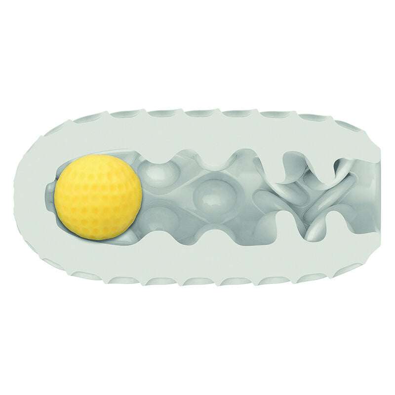 Masturbateur Réversible Boundless Squishy - Balle Amovible Silicone - CalExotics