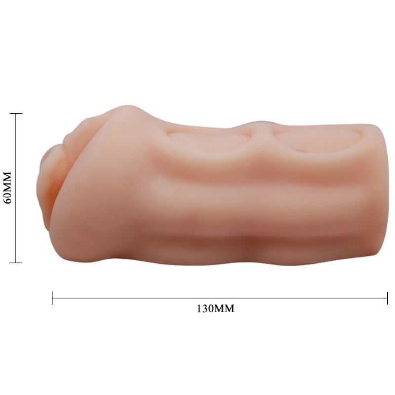 Masturbateur Vagin Réaliste Lillian Compact Submersible 13 cm - Crazy Bull