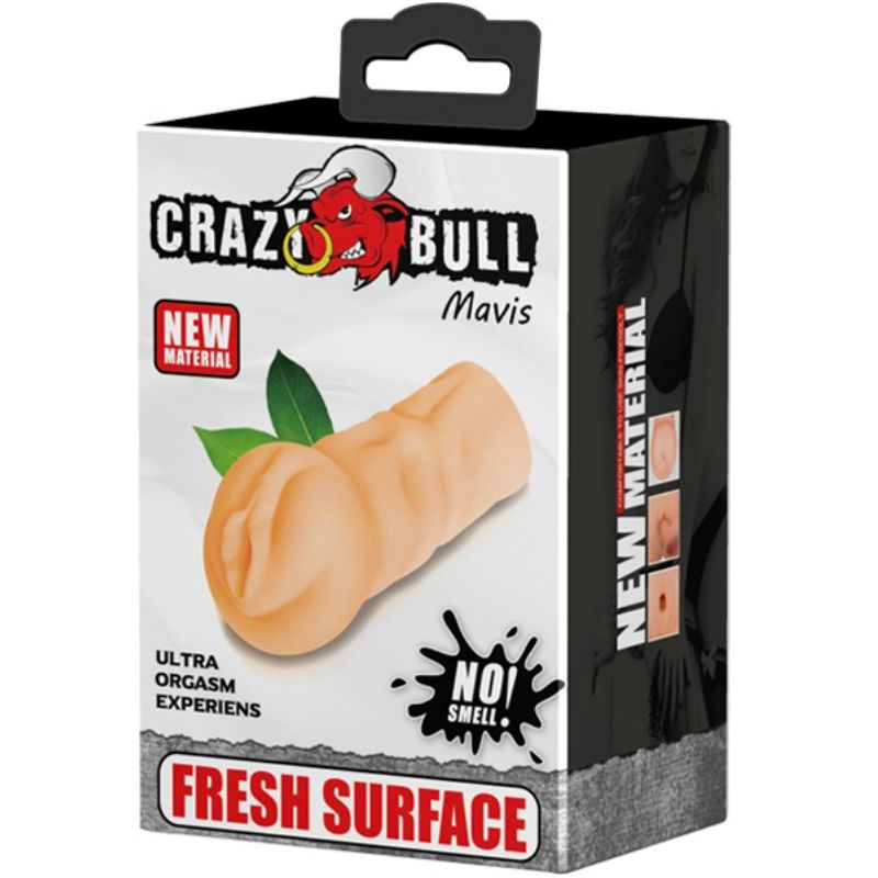 Masturbateur Vagin Réaliste Mavis Compact 15,2 cm Submersible - Crazy Bull
