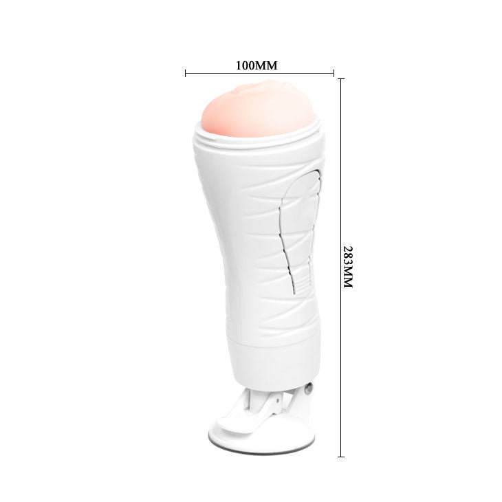 Masturbateur Vagin Vibrant Flora Ventouse 12 Modes Rechargeable - Crazy Bull