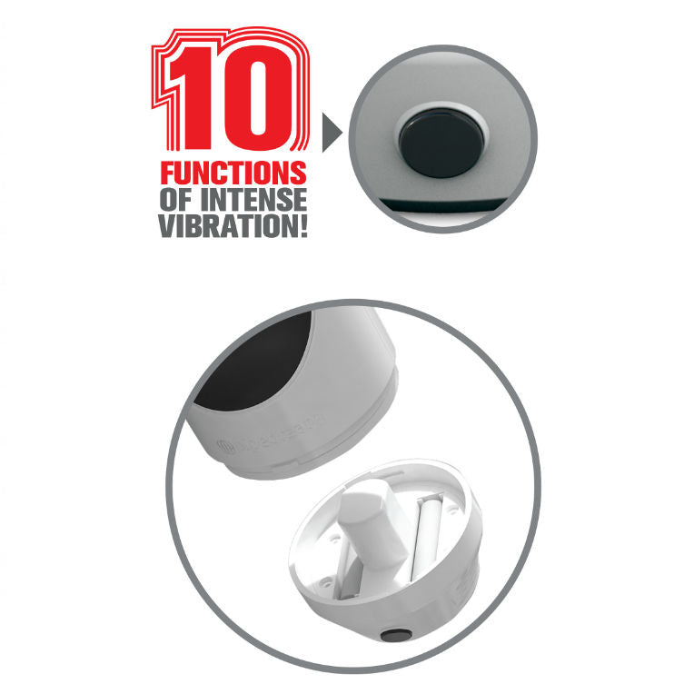 Masturbateur Vibrant Vagin Réaliste Mega Grip 10 Modes - Extreme Toyz