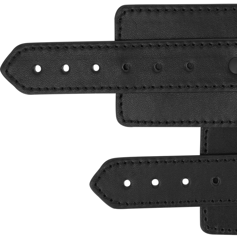 Menottes BDSM Cuir Vegan Boucle Réglable Confortables - Intense