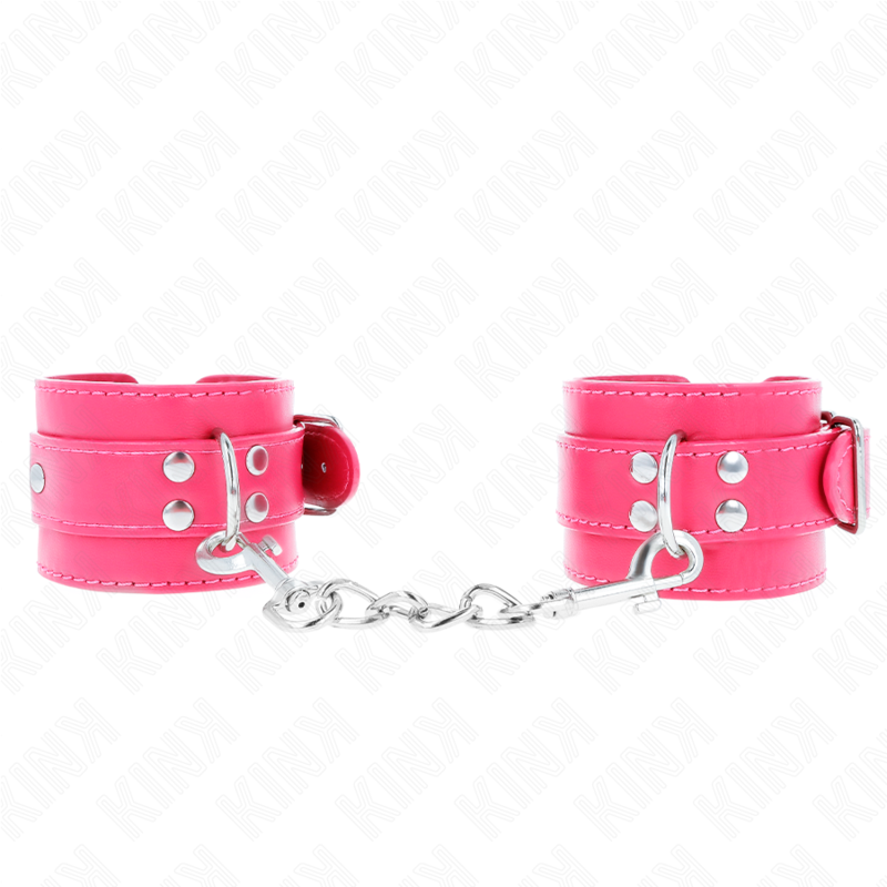 Menottes BDSM Doublure Rembourrées Réglables 20-28 cm - Kink