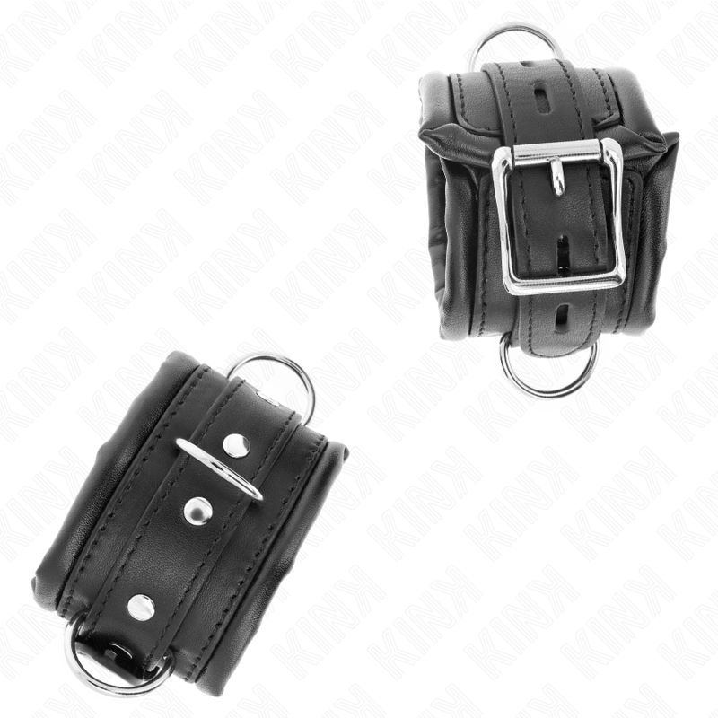 Menottes BDSM Fourrure Douce Réglables 20-30 cm - Kink