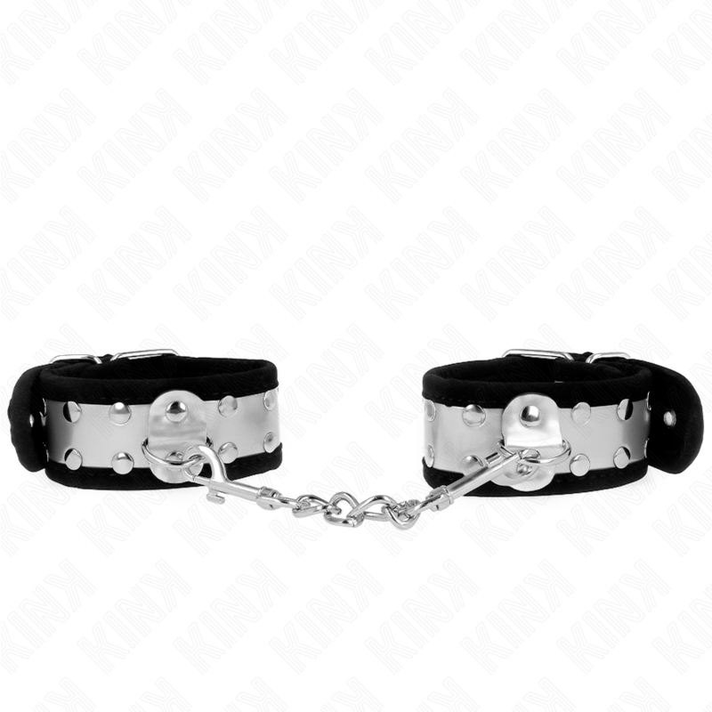 Menottes Poignets Fines Ajustables 30x4cm Design Épuré - Kink