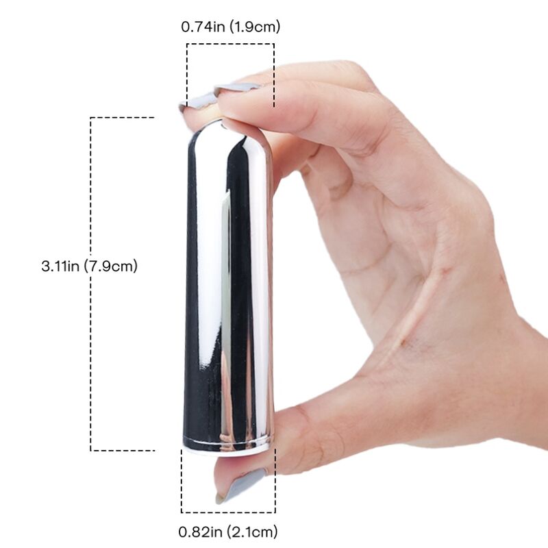 Mini Vibromasseur Bullet Silicone - 9 Modes - Armony