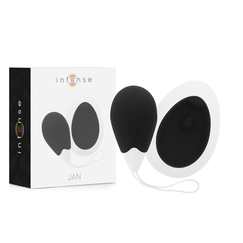 Oeuf Vibrant Jan Rechargeable Télécommandé - 12 Modes - Intense